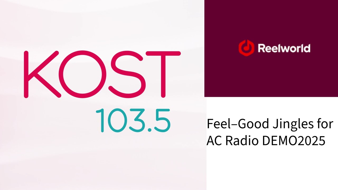 KOST-2025 DEMO FM Jingle Demo by Reelworld 海外ジングル
