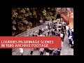 Lourdes Pilgrimage Scenes In 1980 Archive Footage