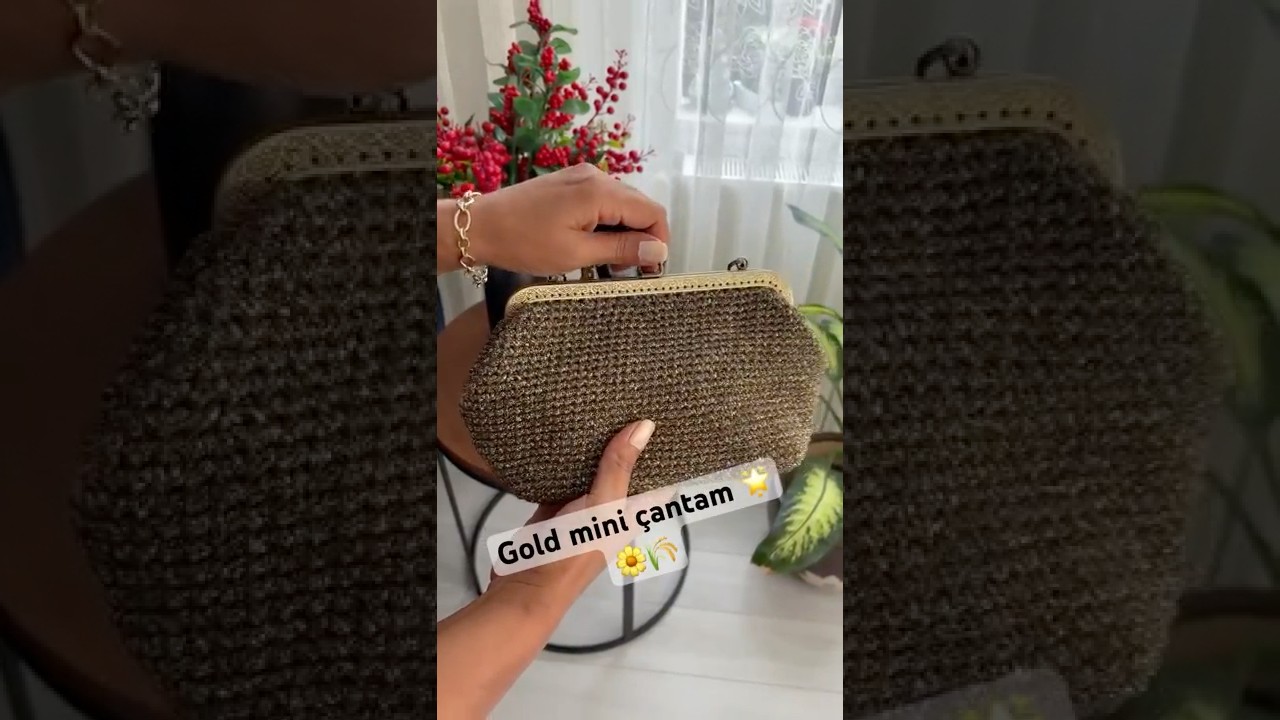 Efsane Örgü Çanta Modeli ve Tasarımı 🧶 Amazing Crochet Bag Design Showcase #Örgü #Crochet