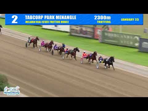 TABCORP PK MENANGLE - 23/01/2018 - Race 2 - MCLAREN REAL ESTATE TROTTERS MOBILE
