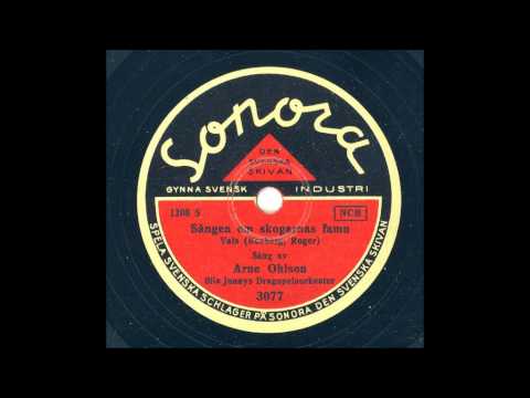 ARNE OHLSON OLLE JOHNNYS DRAGSPELORKESTER - SÅNGEN OM SKOGARNAS FAMN