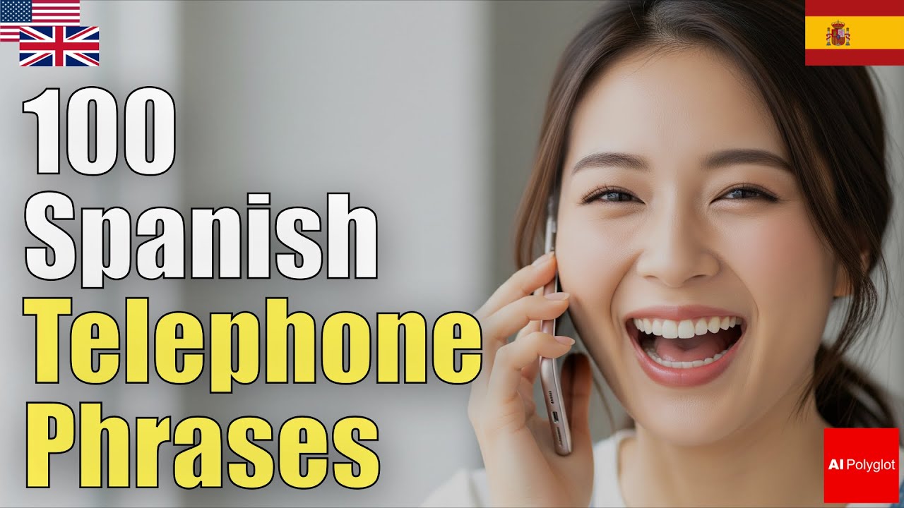 100 Spanish Telephone Phrases | Natural Listening | Must-Know