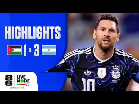 Jordânia 1-3 Argentina (WC 2026)