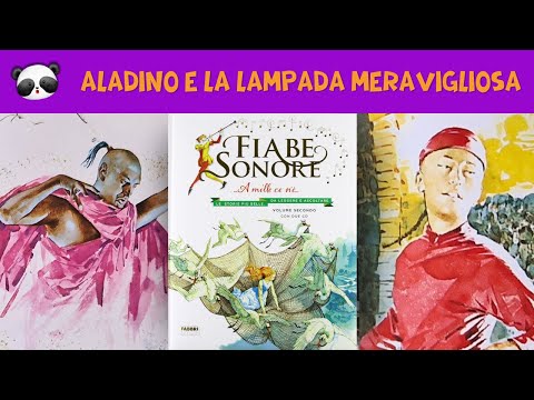 🧞Aladino e la lampada meravigliosa 🎵 Fiabe sonore 📚 Libri per bambini