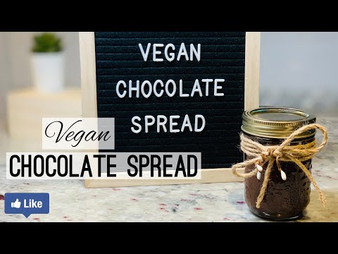 How to prepare the most delicious & healthy Vegan chocolate spread using only 3 ingredients!!! 😋