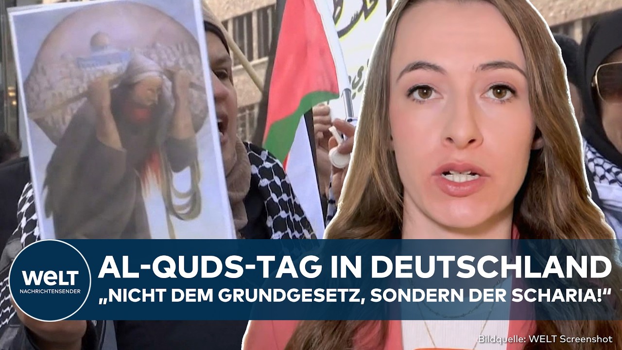 DEUTSCHLAND: Krawalle wegen Krieg? Polizei beobachtet Al-Quds-Tag! Iran ruft zu Protest auf