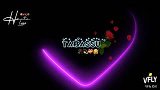 Tabassum name status  Ali status