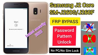 Samsung J2 Core Frp Bypass Without Computer and Password Pattern Unlock