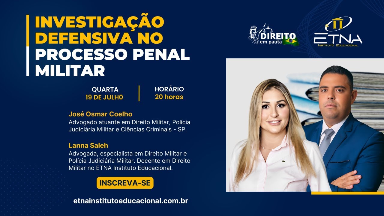 Investigação Defensiva no Processo Penal Militar