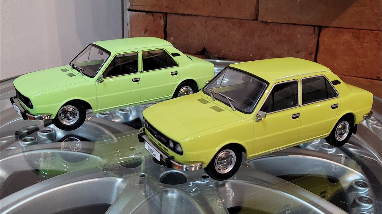 Nowości u Kaliny - modele 1:18 kolekcja / Skoda 105 / 120 / Volkswagen T1 Samba 18.05.22 Zakopane