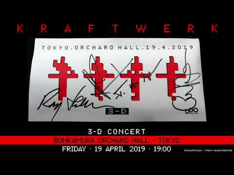 Kraftwerk - Bunkamura Orchard Hall, Tokyo, 2019-04-19