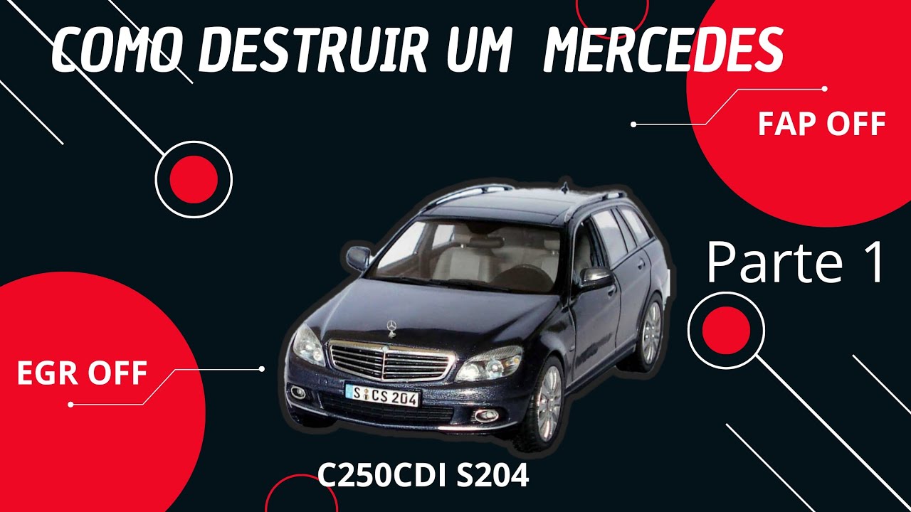 Mercedes Benz W204 C250 A 1°parte de um filme de terror 😅😅😅