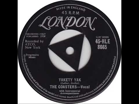 UK New Entry 1958 (117) Coasters - Yakety Yak