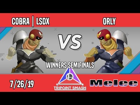 Tripoint Smash 70 - Winners Semifinals - COBRA | LSDX(Captain Falcon) Vs. ORLY(Captain Falcon)