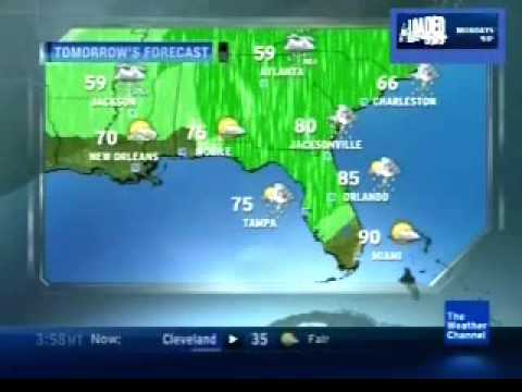 Weather Channel April 2013 Primetime Test Playlist 1 - 5