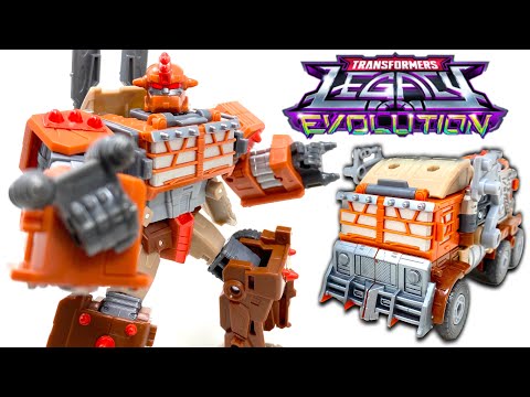 Transformers LEGACY Evolution Voyager Class TRASHMASTER Review