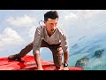 Tom Holland falls out of a car falling out of a plane | Uncharted | CLIP 🔥 4K