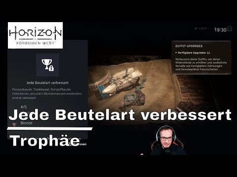 Horizon Forbidden West - Jede Beutelart verbessert - Trophäe