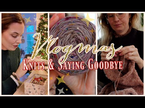 Final Vlogmas 🤍 Cozy Knitting & Remembering My Grandma
