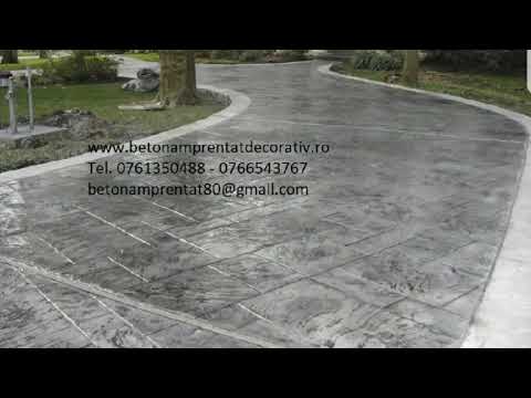 Beton Amprentat Suiești -Vâlcea Tel.0761350488 -0766543767