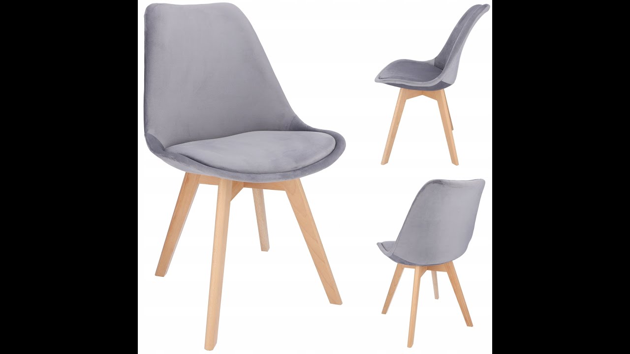 SD-939974 Krzesło z kolekcji BARI szare