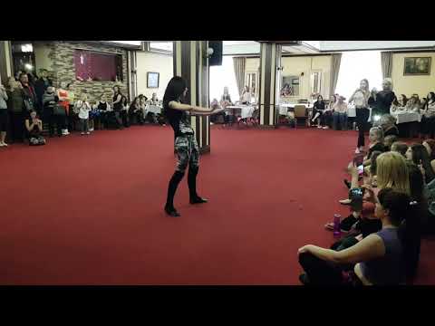 Latifa Nejim - Workshop (modern baladi) in Tomsk/Russia, 2018