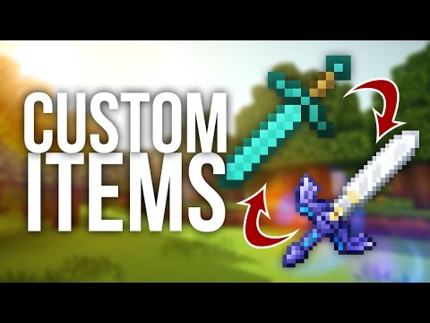 How to Easily Add Custom Items into Minecraft