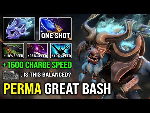 1 SHOT BULL CHARGE 1600 Speed Spirit Breaker Instant Delete with Perma Great Bash Dota 2