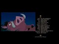 The Lion King End Credits With Outtakes Симба и Джуниор