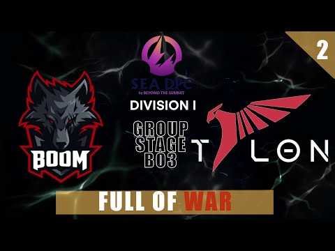 BOOM Esports vs Talon Esports Dota 2 Highlights - Game 2 Bo3 DPC SEA Tour 3 Division 1 (2022)