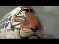 Russian airline gets tiger stripes on its Boeing 747 ...