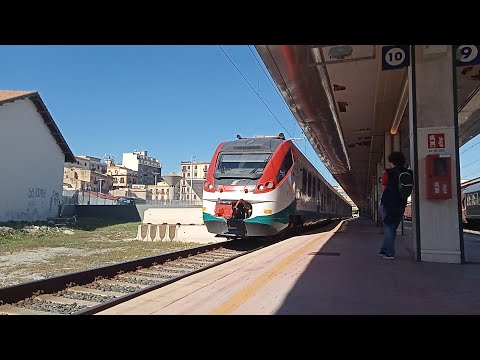 Partenza dell'ETR 425 097 Jazz Trinacria Express da Palermo Centrale!