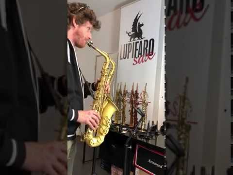 Max Pizio-Testing Lupifaro by Cardinali Alto Platinum Saxophone