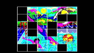 Jigsaw (level 3 longplay) for the BBC Micro