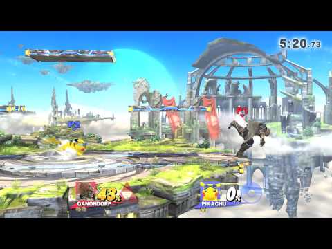 2 Fish Smash 4 singles: Omega Tyrant (Ganondorf) vs B33TL3 (Pikachu)
