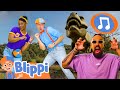 Stompin' Dino Dance🦖 (ft. Lenny Pearce) | Blippi Songs 🎶| Educational Songs For Kids