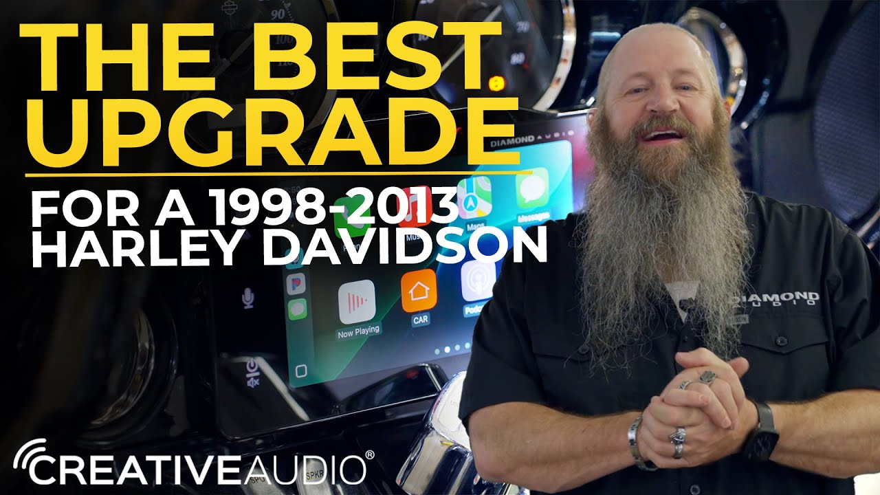 Teaching an Old Harley New Tricks! | Diamond Audio MSHD9813 Digital Media Receiver Installation