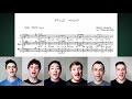 The King's Singers - Stille Nacht [Silent Night] (arr. Rutter)
