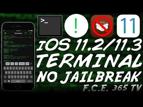 iOS 11.2/11.3 How to Install a Legit TERMINAL Without JAILBREAK
