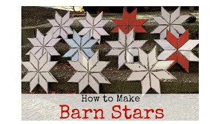 DIY Wood Art - Mini Barn Quilt  Star!