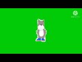 Tiger Kipper The Dog Character Green Screen