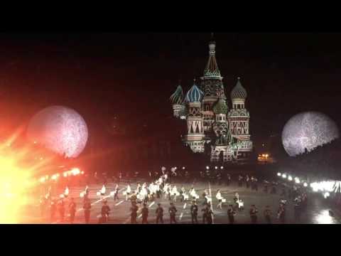 Moscow youth military band at Spasskaya 2016