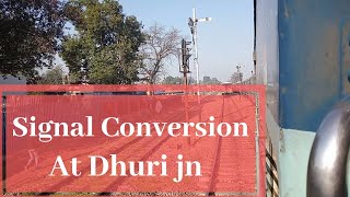 preview picture of video '!! Signal Conversion & entering Dhuri junction !!'