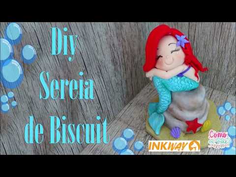 Diy Sereia de Biscuit