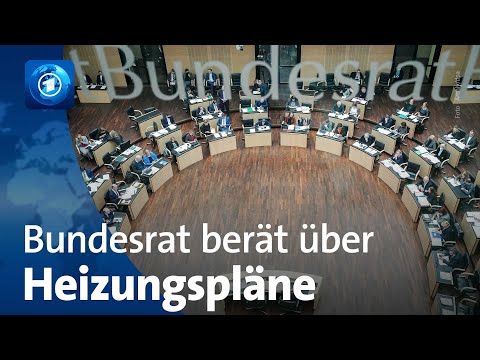 Länderkammer zu Energiepolitik: Bundesrat berät über Pläne zu Heizungstausch