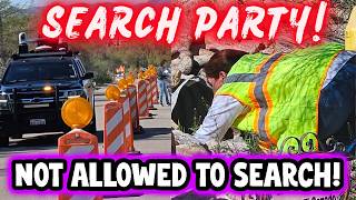 🔴 Woman Searching Sewer Drain + Barricade Setup at Nancy Guthrie House | Search Party Tomorrow!