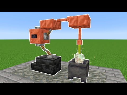 Working 3D printer in minecraft!
