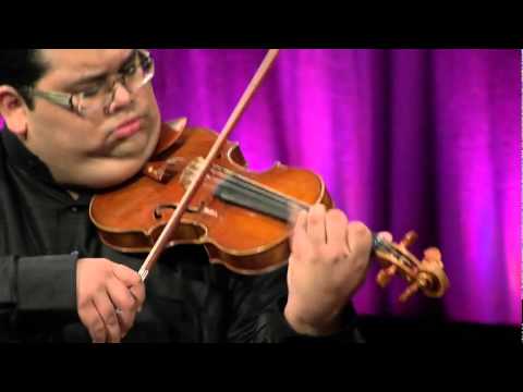 On violin and cello, "Passacaglia"