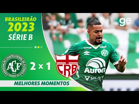 Gols e lances de Chapecoense x CRB