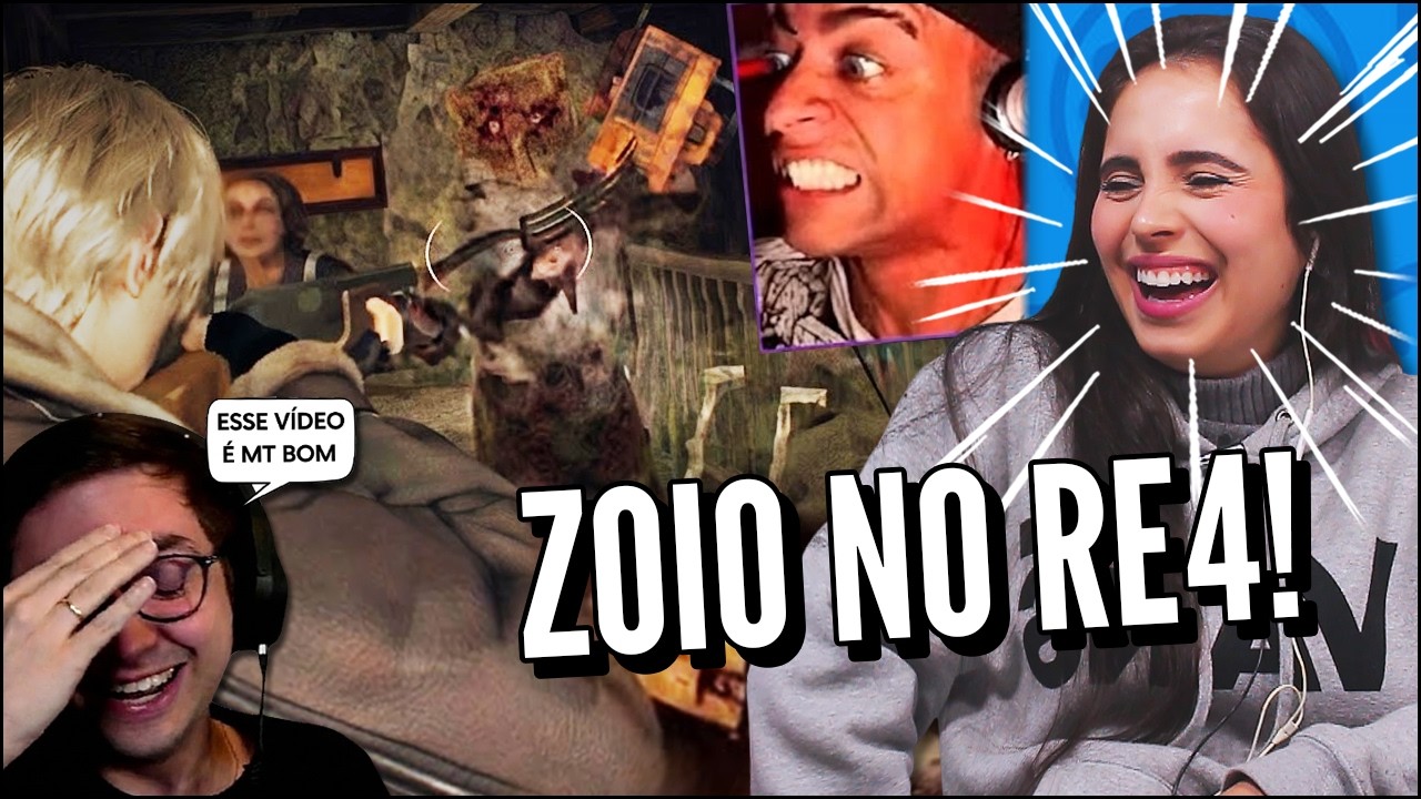 O ALANZOKA QUEBROU RINDO COM O ZOIO NO RESIDENT EVIL 4